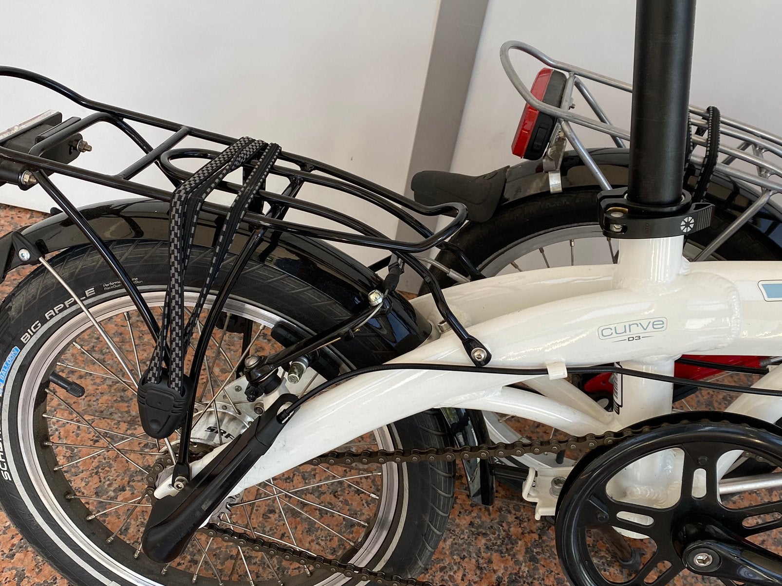 Dahon Curve Aluminium vouwfietsen met naaf versnellingen, Ophalen, Zo goed als nieuw