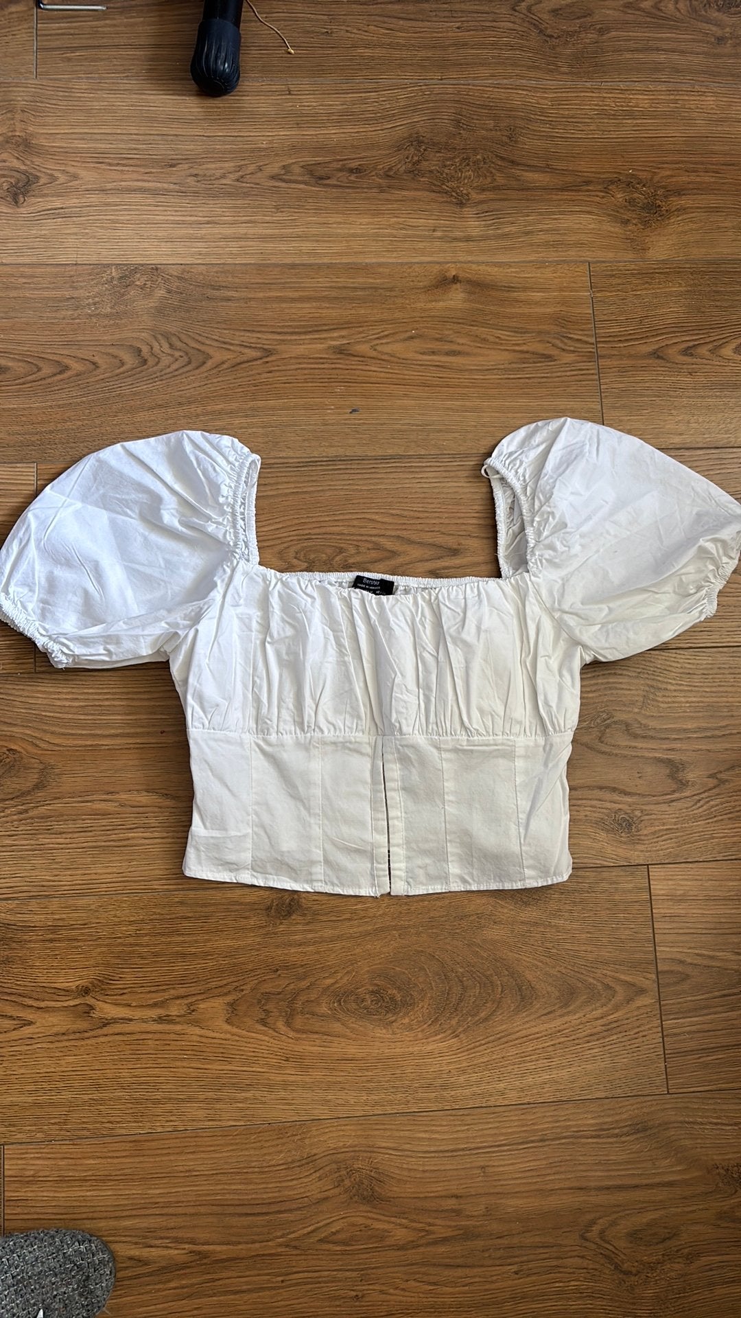 Top Bershka, Ophalen of Verzenden, Nieuw, Maat 38/40 (M), Wit