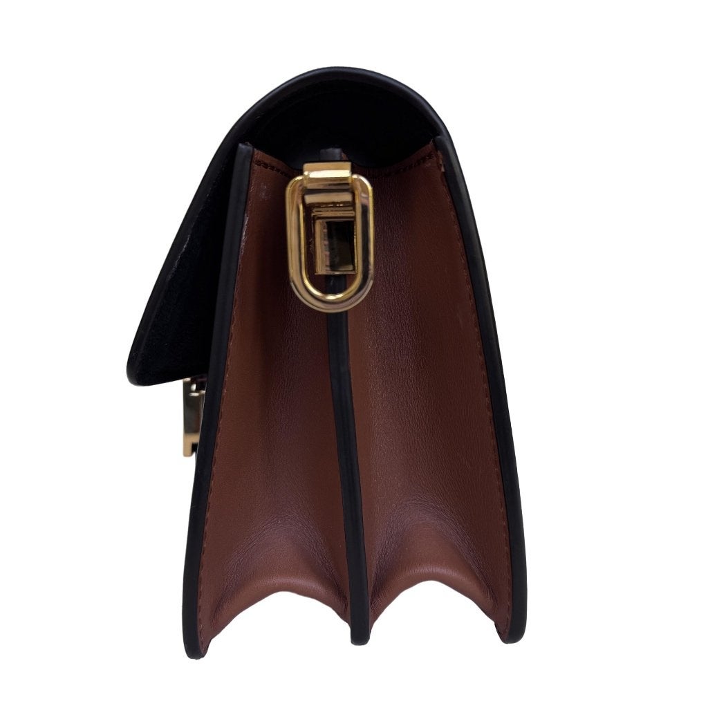 Louis Vuitton dauphine mini tas crossbody authentiek mono image 9
