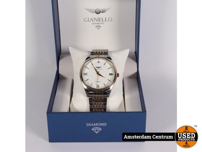 Gianello Genuine Diamond Horloge - A Grade, Flex Ltd., Gebruikt, https://flex.com/contact-us, Nobelstraat 10, 5807 GA Oostrum LB, Limburg, Nederland