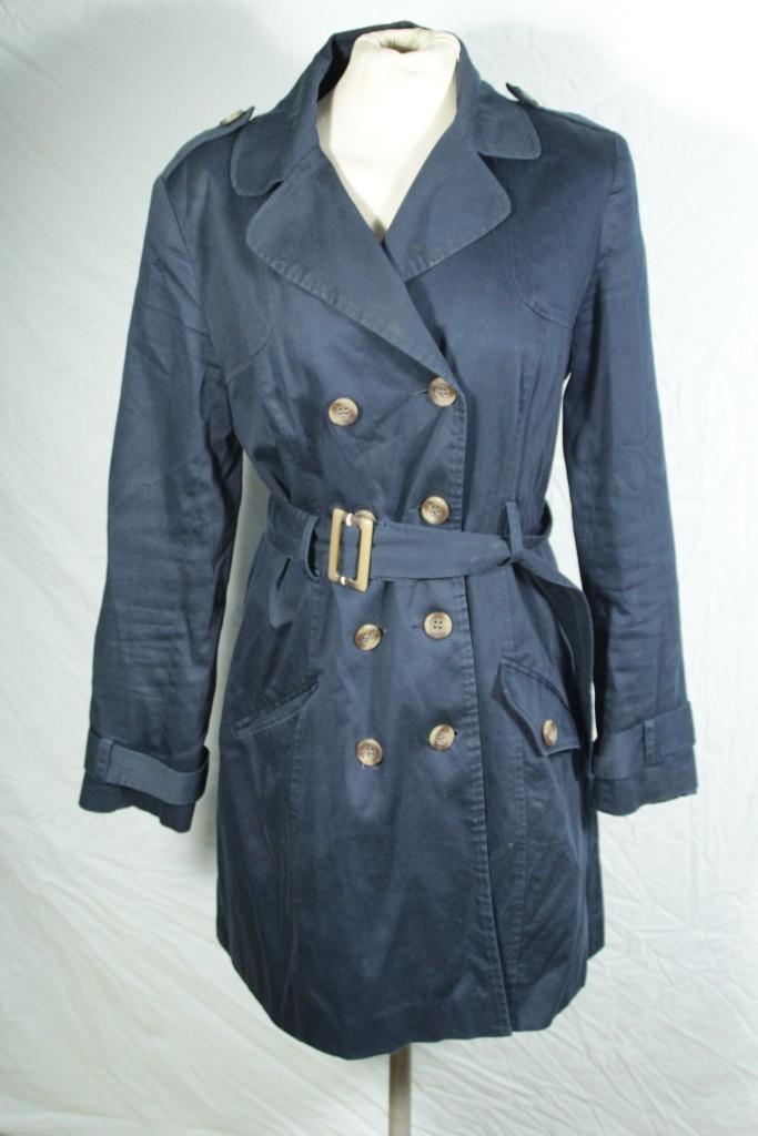 Nette lange donkerblauwe tussenjas.Mt 38.Merk Atmosphere, Kleding | Dames, Maat 38/40 (M), Blauw, ., Ophalen of Verzenden