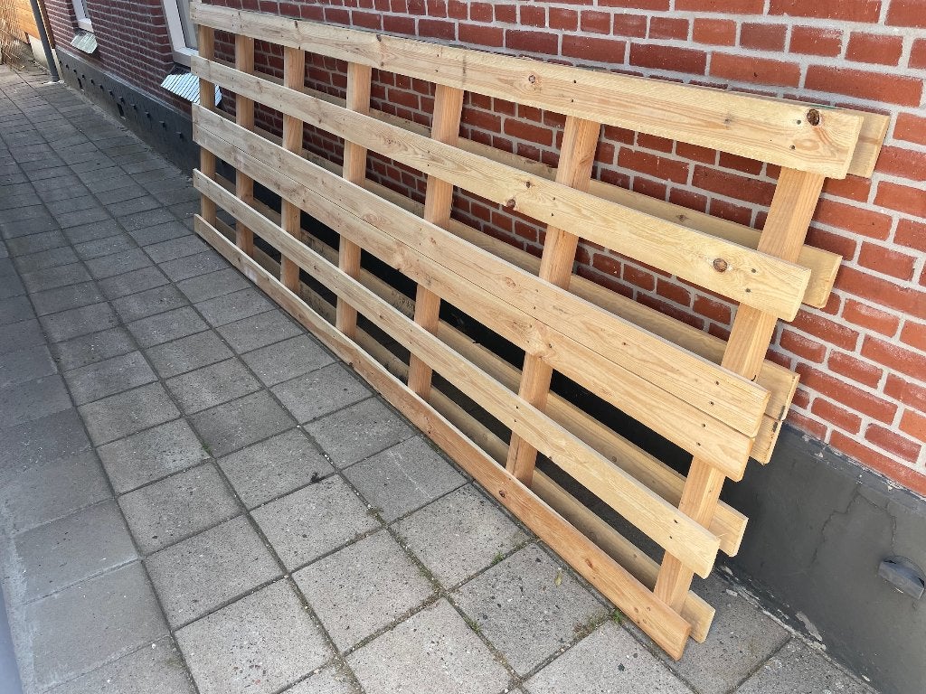 Statiegeld pallet 120 x 350 cm, Ophalen, Zo goed als nieuw, Vuren, Pallet