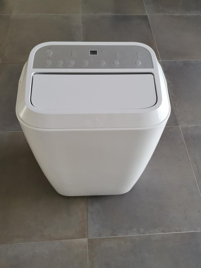 Airconditioner, Witgoed en Apparatuur, Airco's, Zo goed als nieuw, Mobiele airco, 60 tot 100 m³, 3 snelheden of meer, Koelen en Ontvochtigen