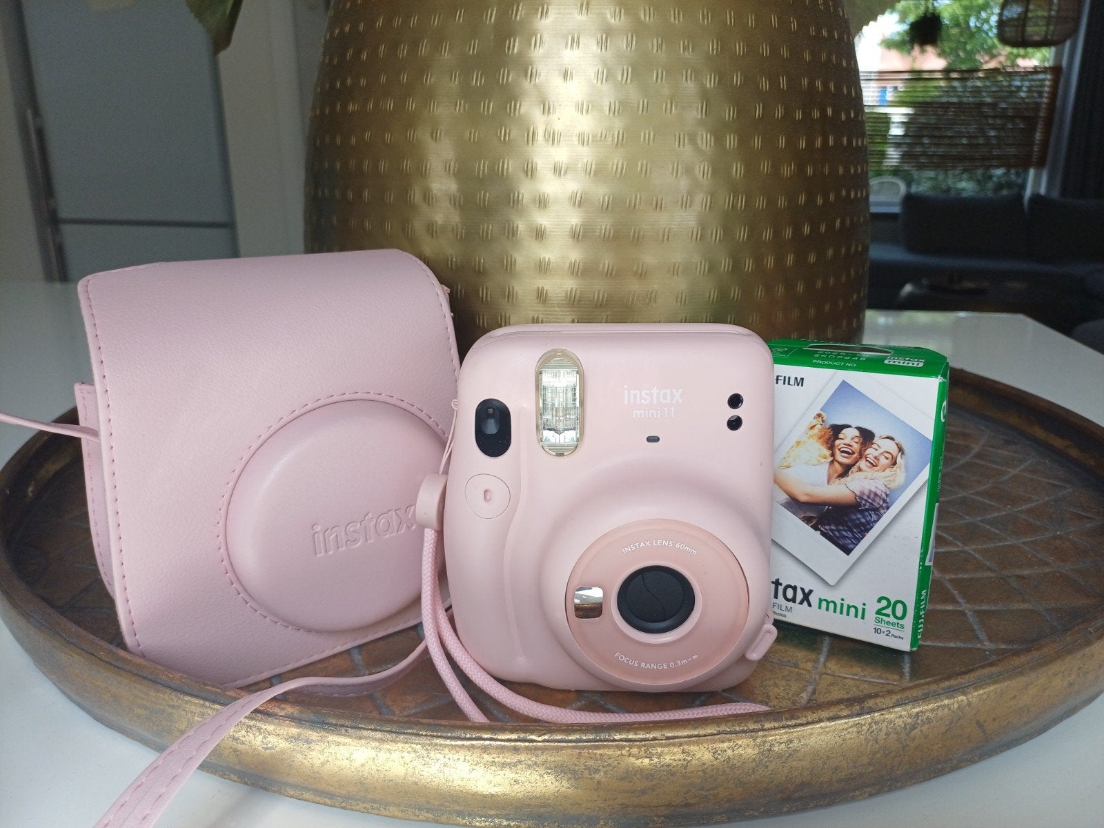 Instax Mini 11 Instant Camera met Hoesje en Film, Compact, Ophalen of Verzenden, Zo goed als nieuw, Fuji