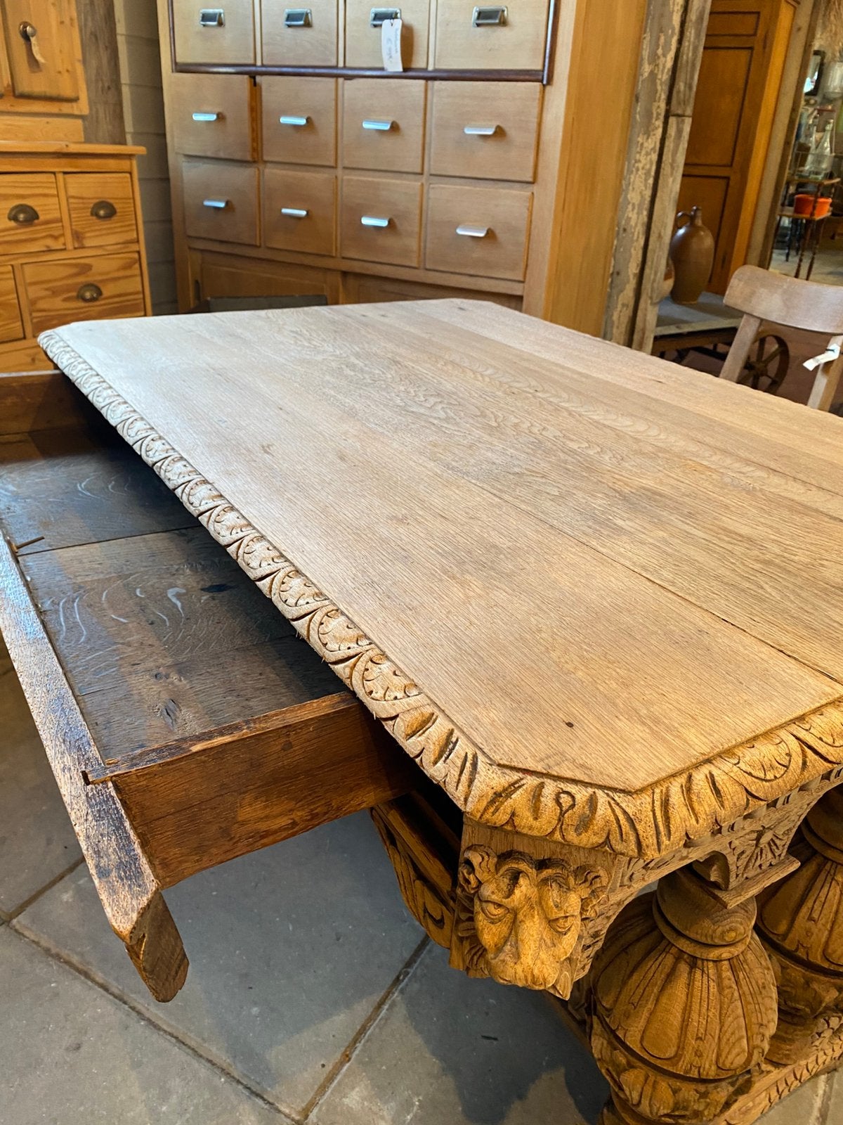 Prachtige antieke tafel eettafel, Ophalen