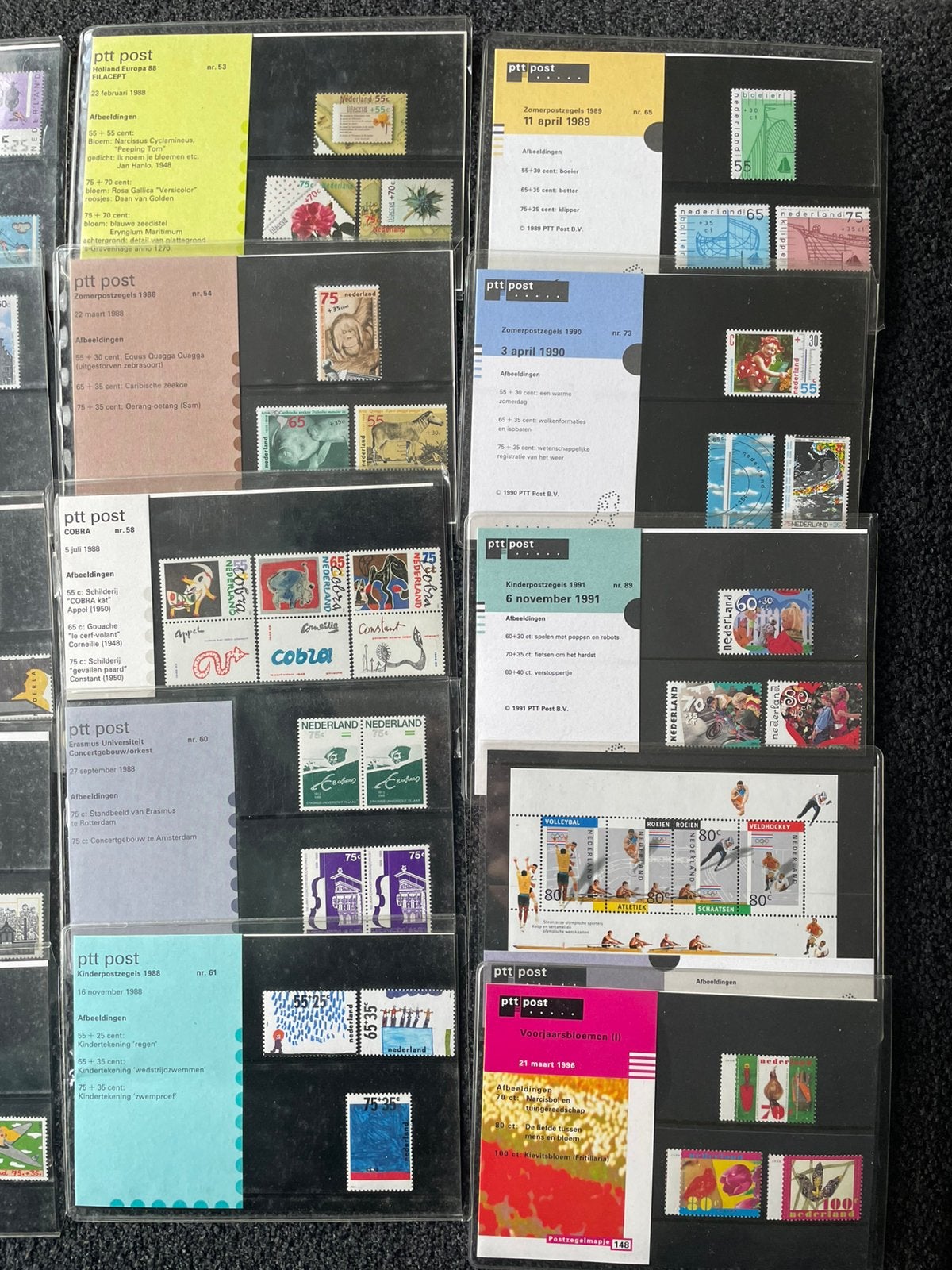 Postzegelmapjes PTT te koop, Postzegels en Munten, Ophalen of Verzenden, Nederland