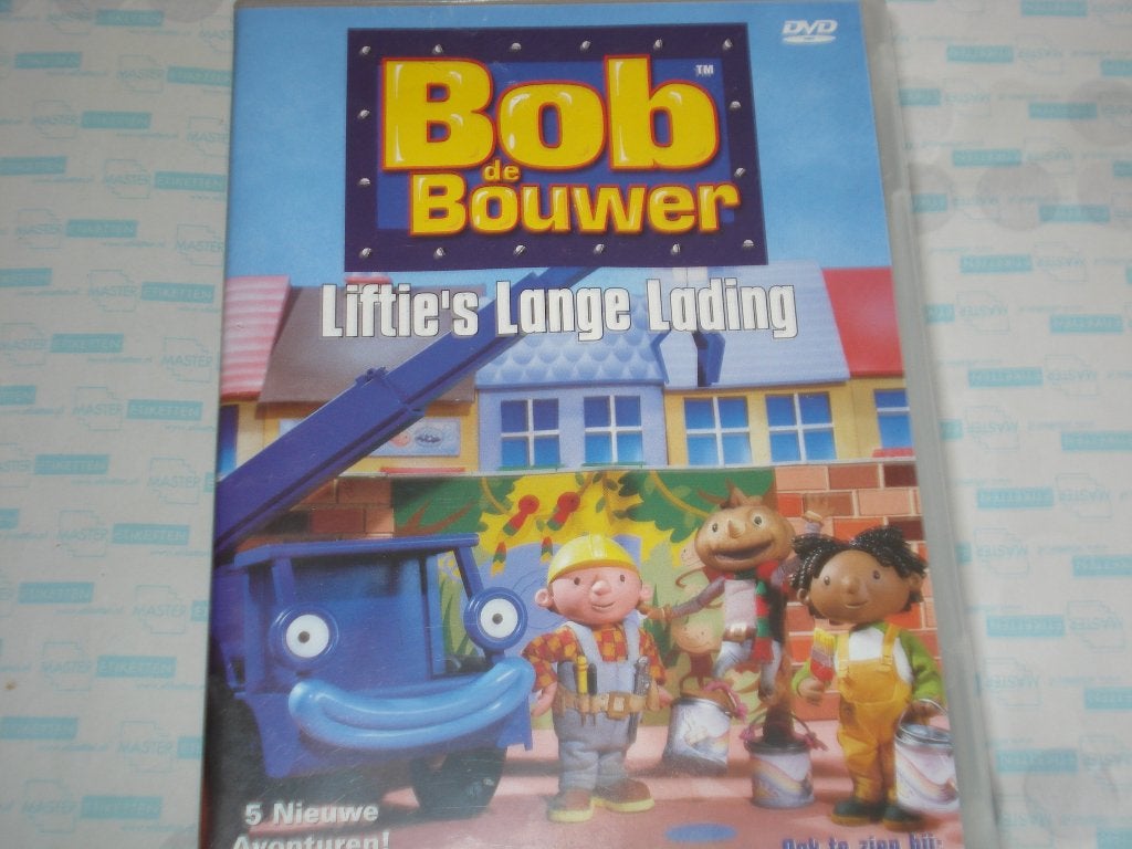 dvd bob de bouwer liftie's lange lading412 -86, Alle leeftijden, Ophalen of Verzenden, Zo goed als nieuw