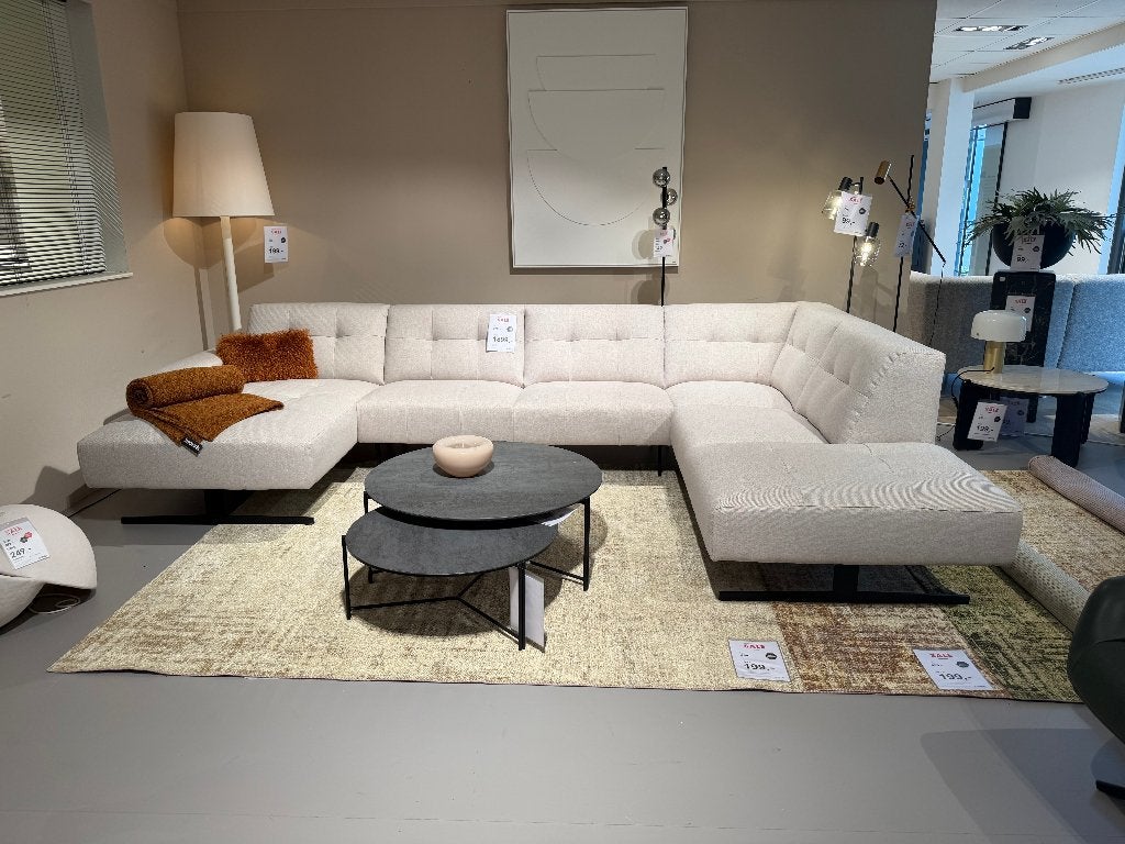 Montel Traffic Showroommodel - Uitverkoop vanwege verbouwing, Ophalen, Hoekbank, 300 cm of meer, Zo goed als nieuw