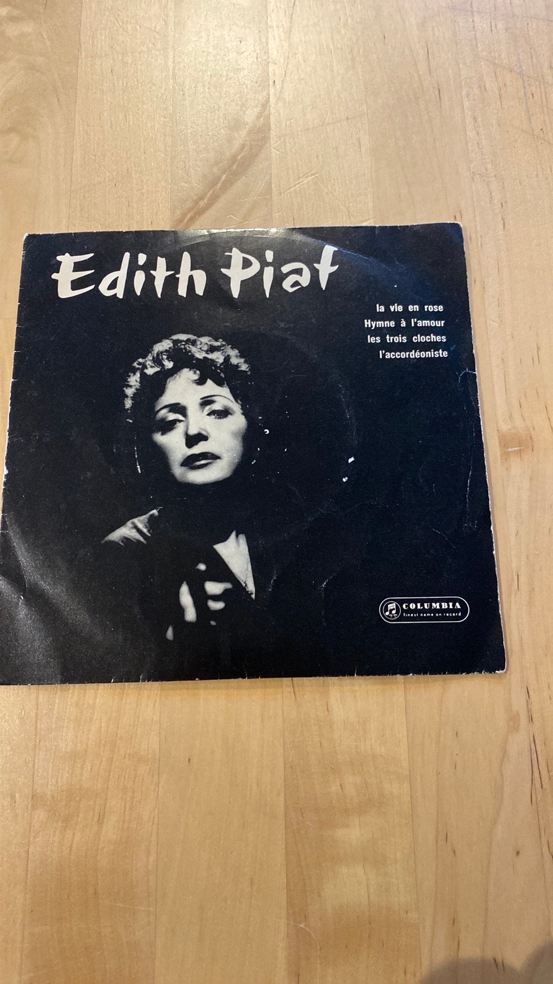 Vinyl single EP Edith Piaf - La vie en rose, Cd's en Dvd's, Vinyl Singles, Ophalen of Verzenden, Zo goed als nieuw, EP