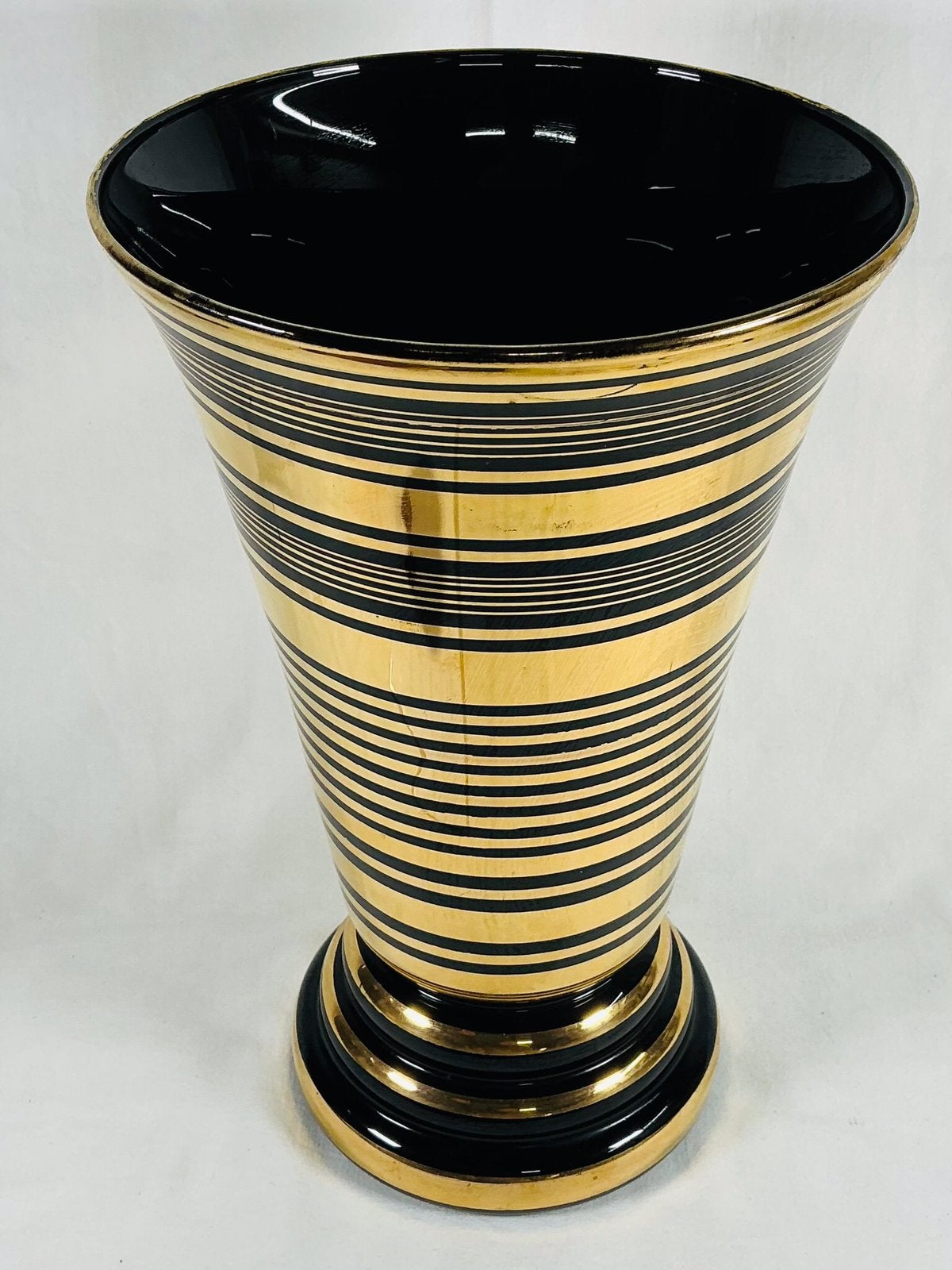 De Rupel Boom Antiek Art Deco design glazen vaas, Verzenden