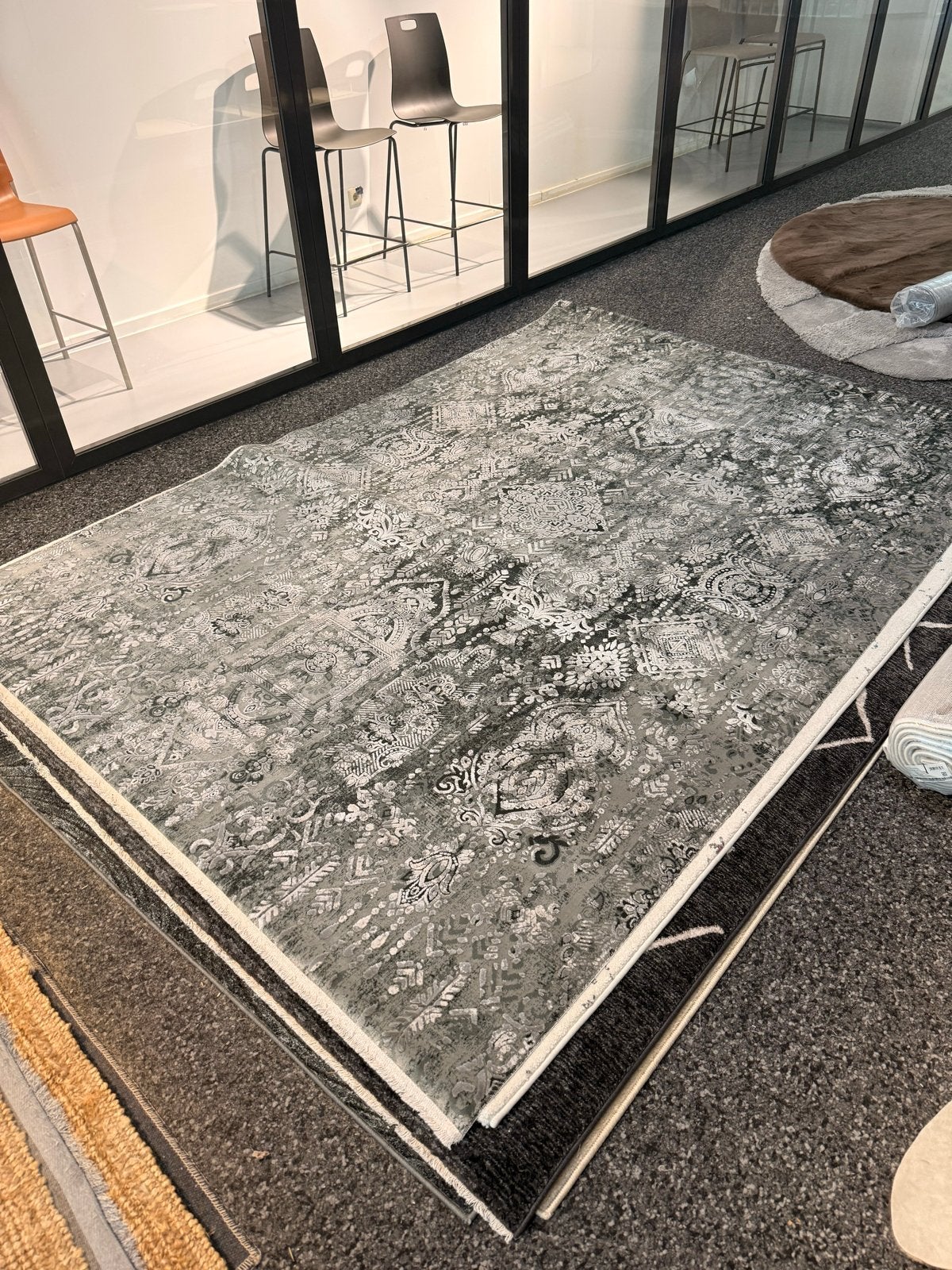 Pierre Cardin ORSAY Vloerkleed Grijs 200x290 cm, Ophalen of Verzenden, Zo goed als nieuw, 200 cm of meer, Grijs