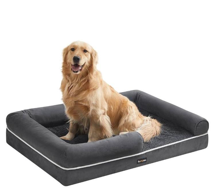 Hondenbed 140x100 donkergrijs NIEUW, Ophalen of Verzenden, Nieuw, Pluche