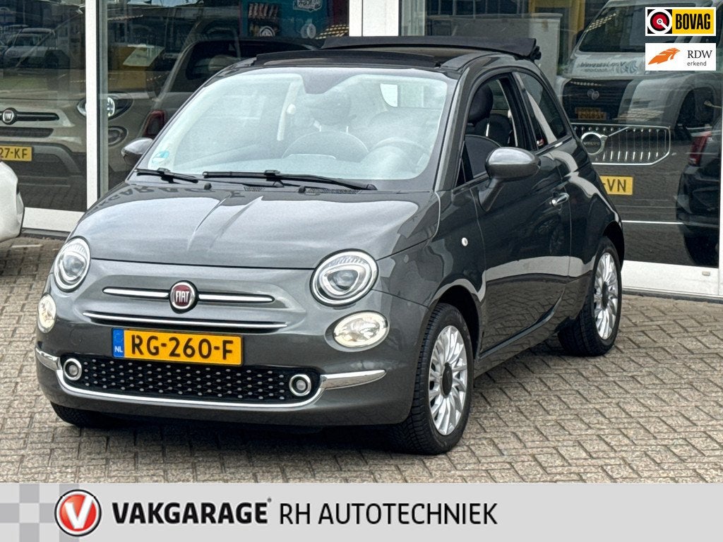 Fiat 500 C 1.2 Lounge, Gebruikt, 4 cilinders, Cabriolet, Bedrijf