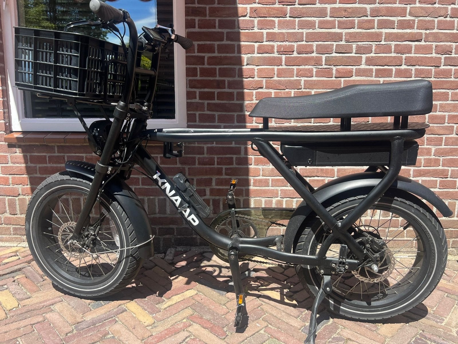 Knaap e-bike in goede staat, Gebruikt, 50 km per accu of meer, 55 tot 59 cm, Ophalen