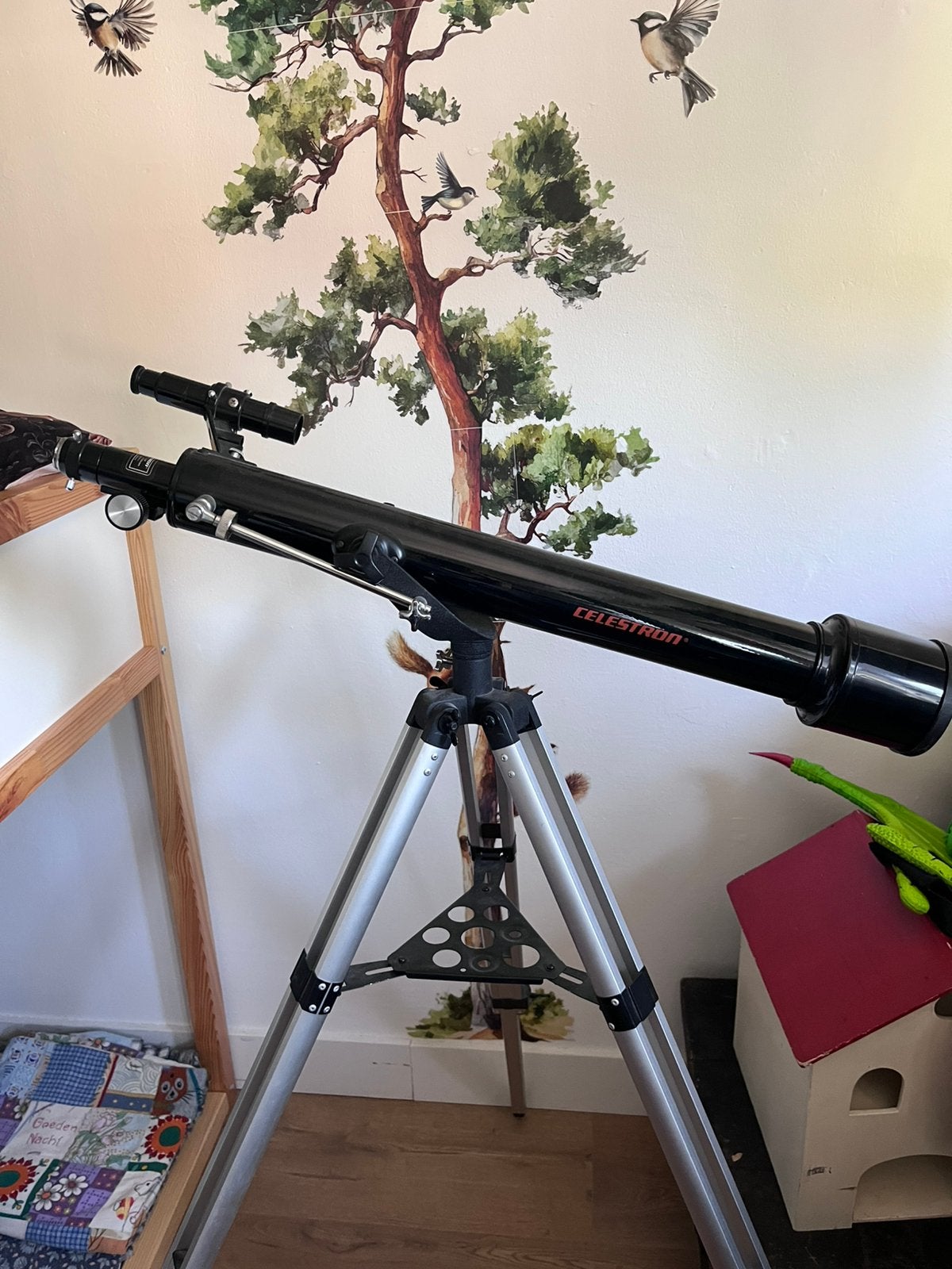 Celestron Telescoop - Ideaal voor beginners, Gebruikt, Lenzentelescoop (refractor), Met statief, Ophalen of Verzenden