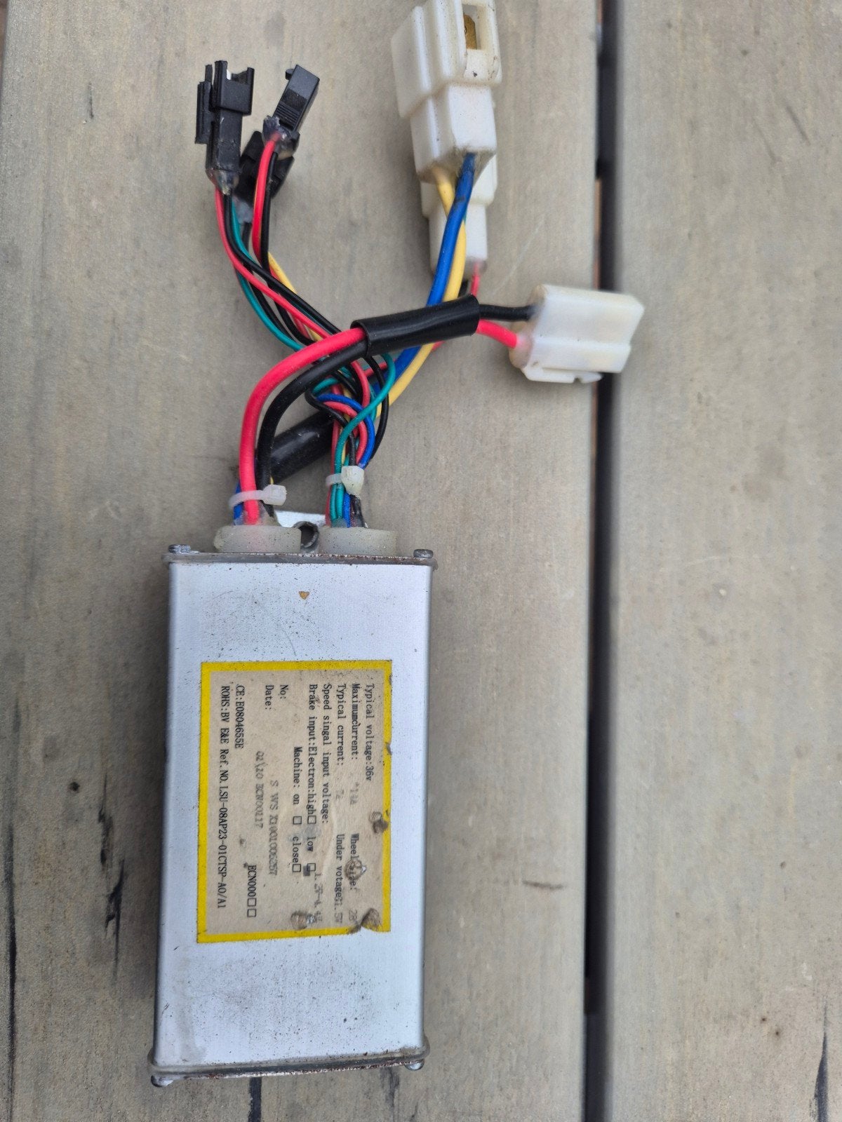 E-bike Controller 36V - Geschikt voor 28 inch wielen, Fietsen en Brommers, Fietsonderdelen, Ophalen of Verzenden, Gebruikt, Elektrische fiets