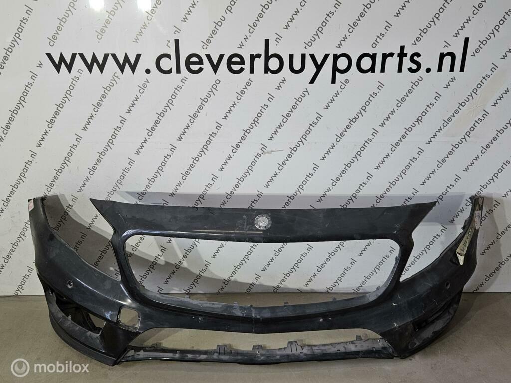 Voorbumper origineel GLA-klasse X156 ('14-'20) A1568851925, Gebruikt, Voor, Mercedes-Benz, Ophalen of Verzenden