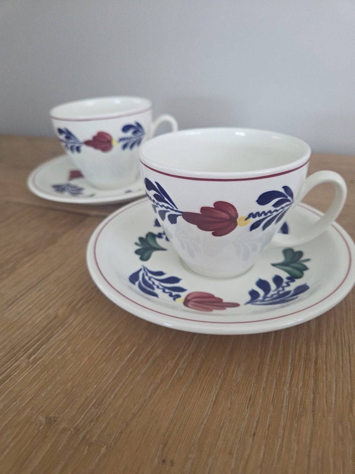Boerenbont servies, diverse onderdelen, gebruikt, Huis en Inrichting, Keuken | Servies, Ophalen, Gebruikt, Keramiek, Landelijk/Boerenbont