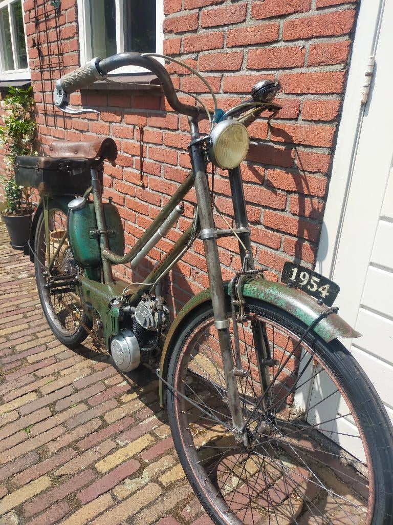 oldtimer brommer Mercier oud frans merk, Fietsen en Brommers, Ophalen, Overige merken