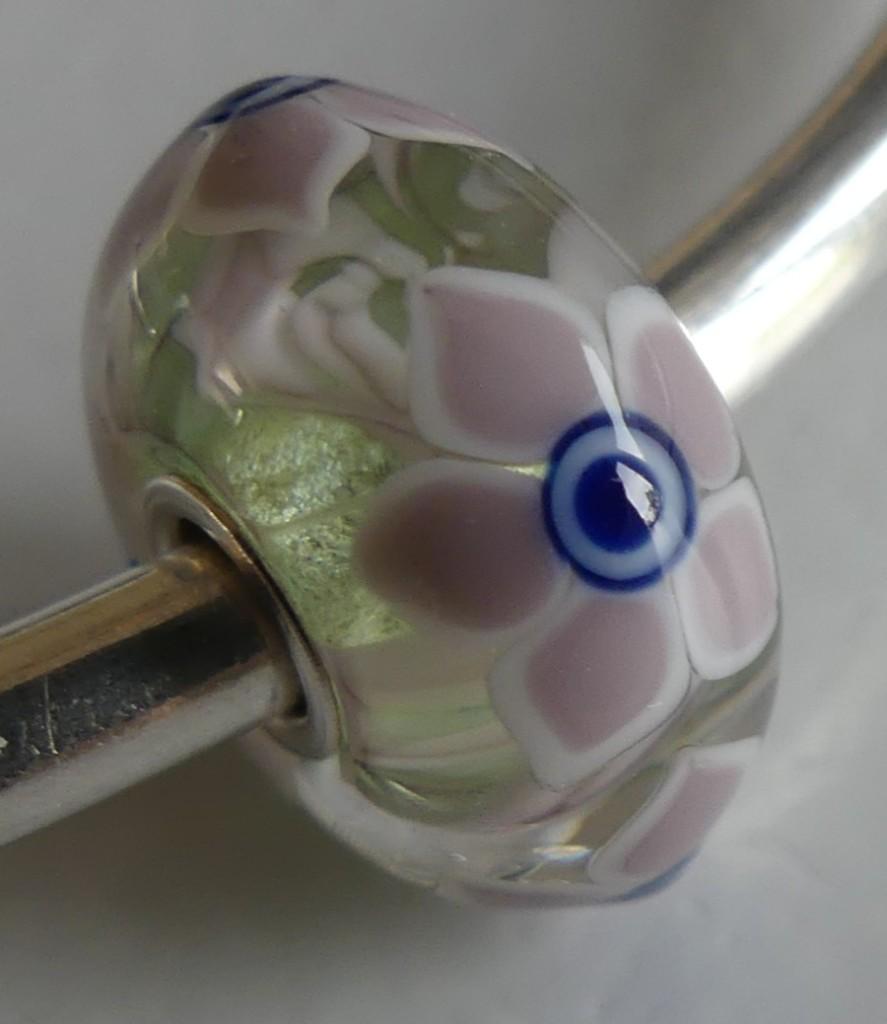 Trollbeads BLOEMEN UNIEKJE  **NIEUW** OOAK, Sieraden, Tassen en Uiterlijk, Bedels, -, Verzenden, -, Nieuw