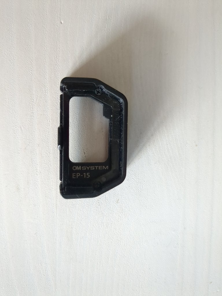OM System EP-15 Oogschelp Eyepiece, Ophalen of Verzenden, Zo goed als nieuw, Olympus, Systeemcamera