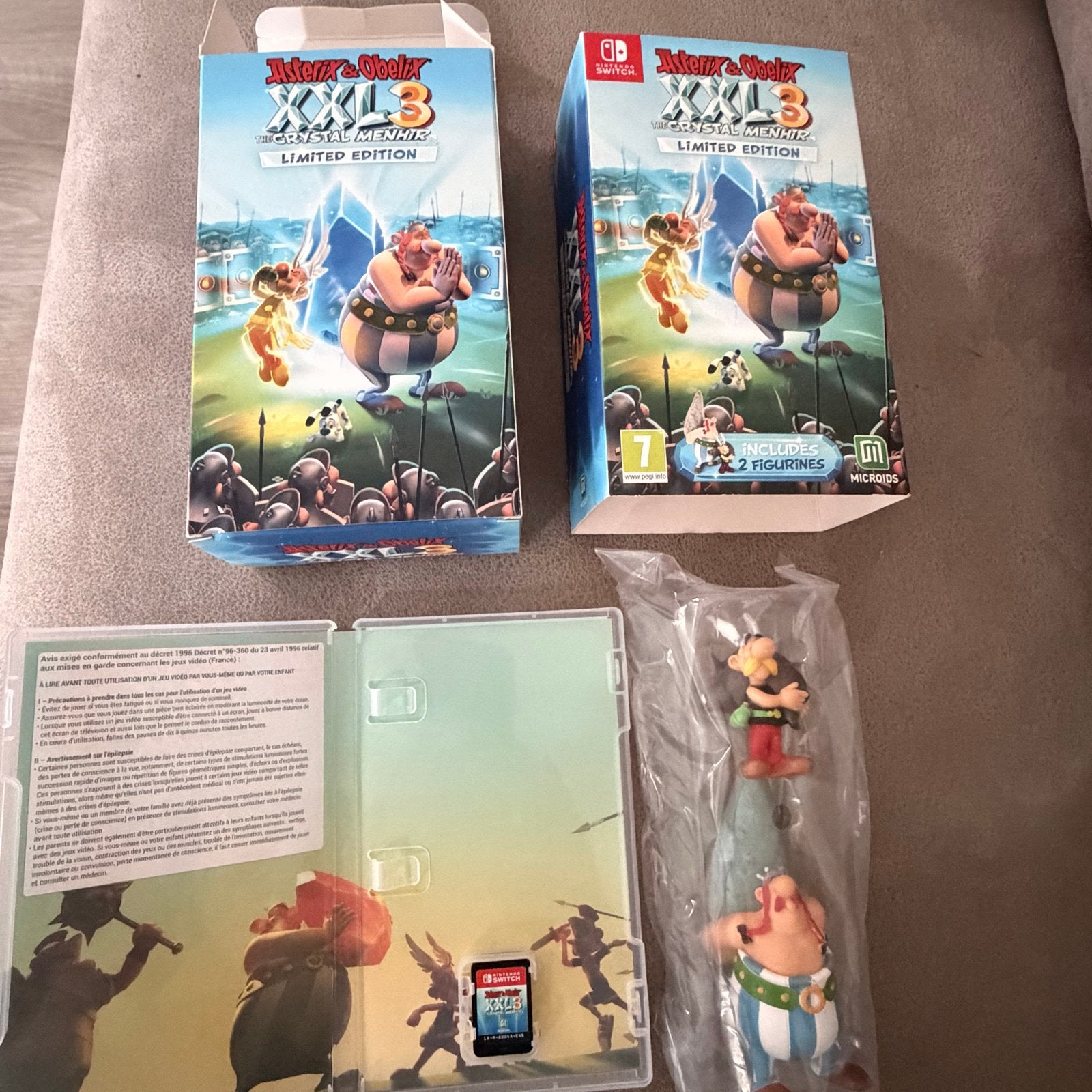 Asterix & Obelix XXL3 Limited Edition Nintendo Switch, Met games, Ophalen of Verzenden, Zo goed als nieuw, Zonder controller