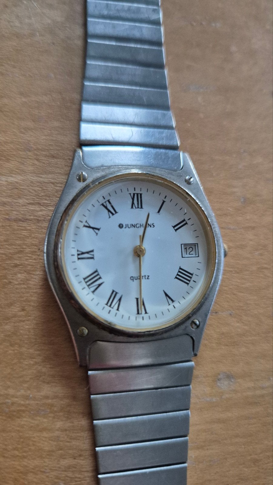Junghans quartz horloge stainless steel
lengte band 20 cm, Ophalen of Verzenden, Nieuw, Overige merken