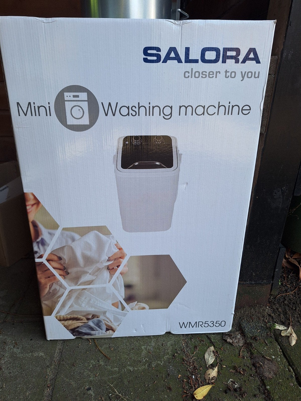 Salora Mini Wasmachine WMR5350 - Zo goed als nieuw, Witgoed en Apparatuur, Wasmachines, Ophalen of Verzenden, Zo goed als nieuw