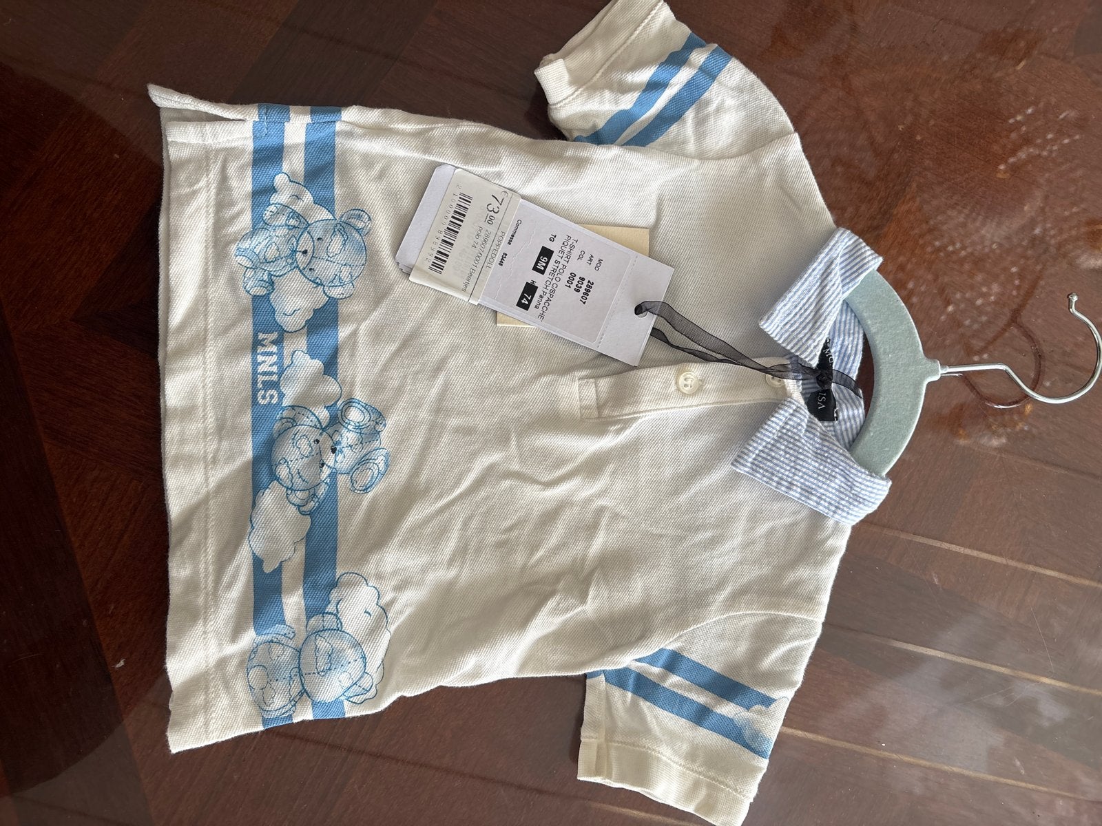 Manolisa Polo voor baby's - Nieuw met kaartje, Ophalen of Verzenden, Nieuw, Jongetje