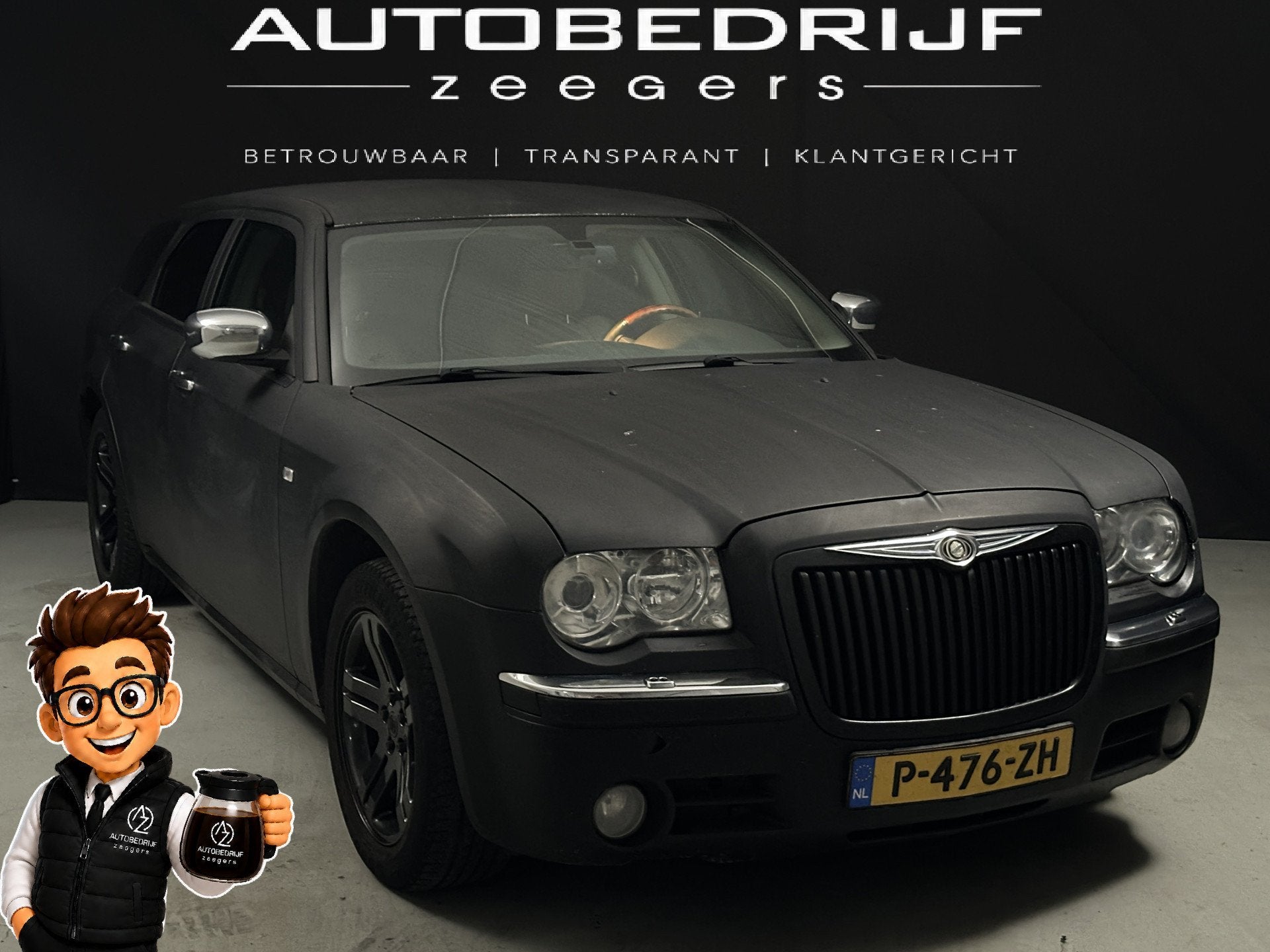 Chrysler 300C Touring 2.7 V6 *Automaat*AC* (bj 2007), Auto's, Automaat, Gebruikt, 194 pk, Parkeersensor