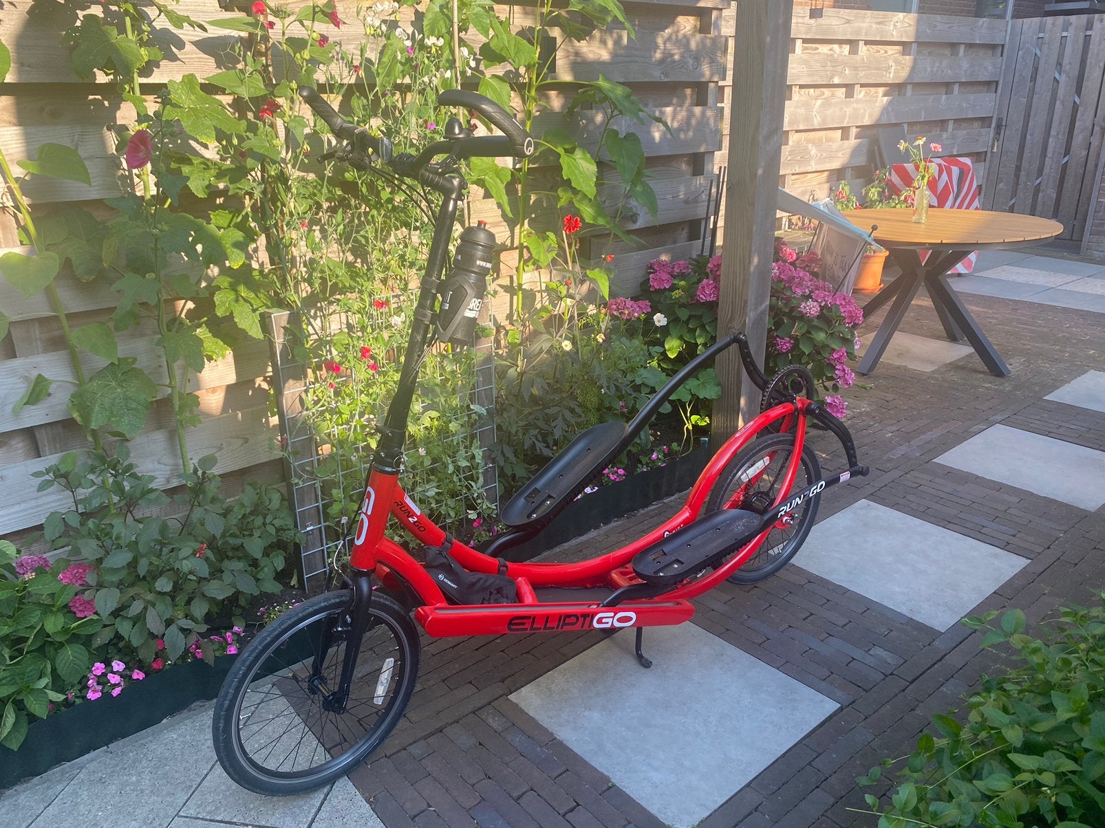 Crossfit Elliptigo Rood 8c, Ophalen, Gebruikt, Crosstrainer, Metaal