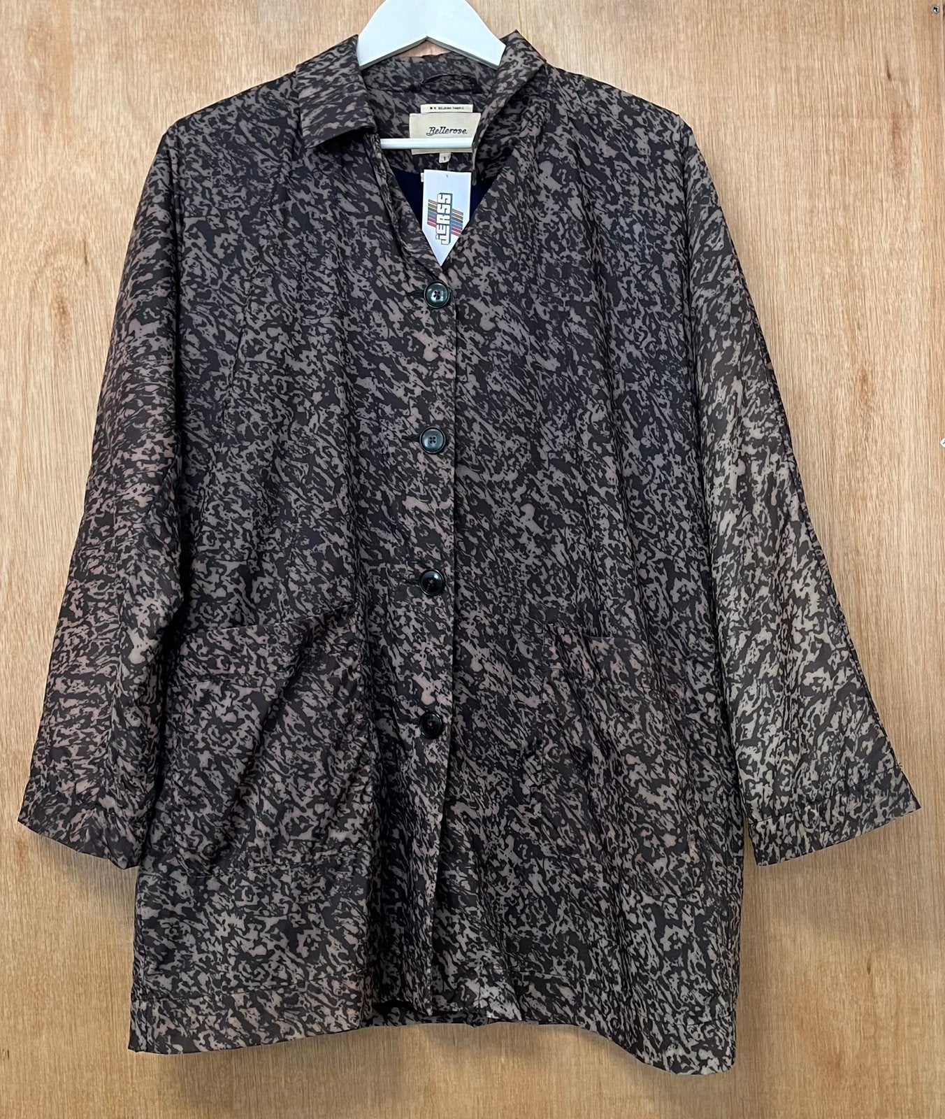Bellerose jas windbreaker mantel herfstjas - Maat 1 / S, Ophalen of Verzenden, Zo goed als nieuw, Maat 38/40 (M), Bruin