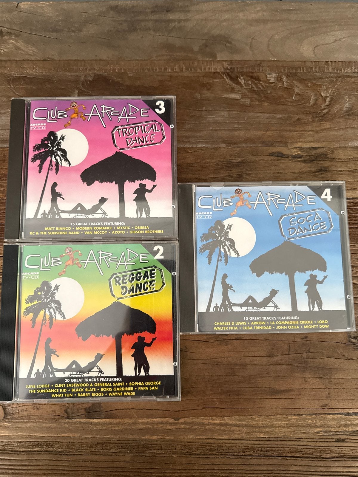 Club Arcade CD Boxset: Tropical, Reggae & Soca Dance, Cd's en Dvd's, Cd's | Overige Cd's, Zo goed als nieuw, Boxset, Ophalen of Verzenden