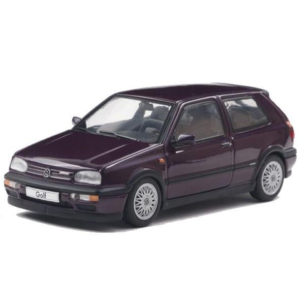 Volkswagen Golf MKIII VR6 1994 Paars Modelauto 1/43 Solido, Hobby en Vrije tijd, Modelauto's | 1:43, Solido, Auto, Solido, Nieuw