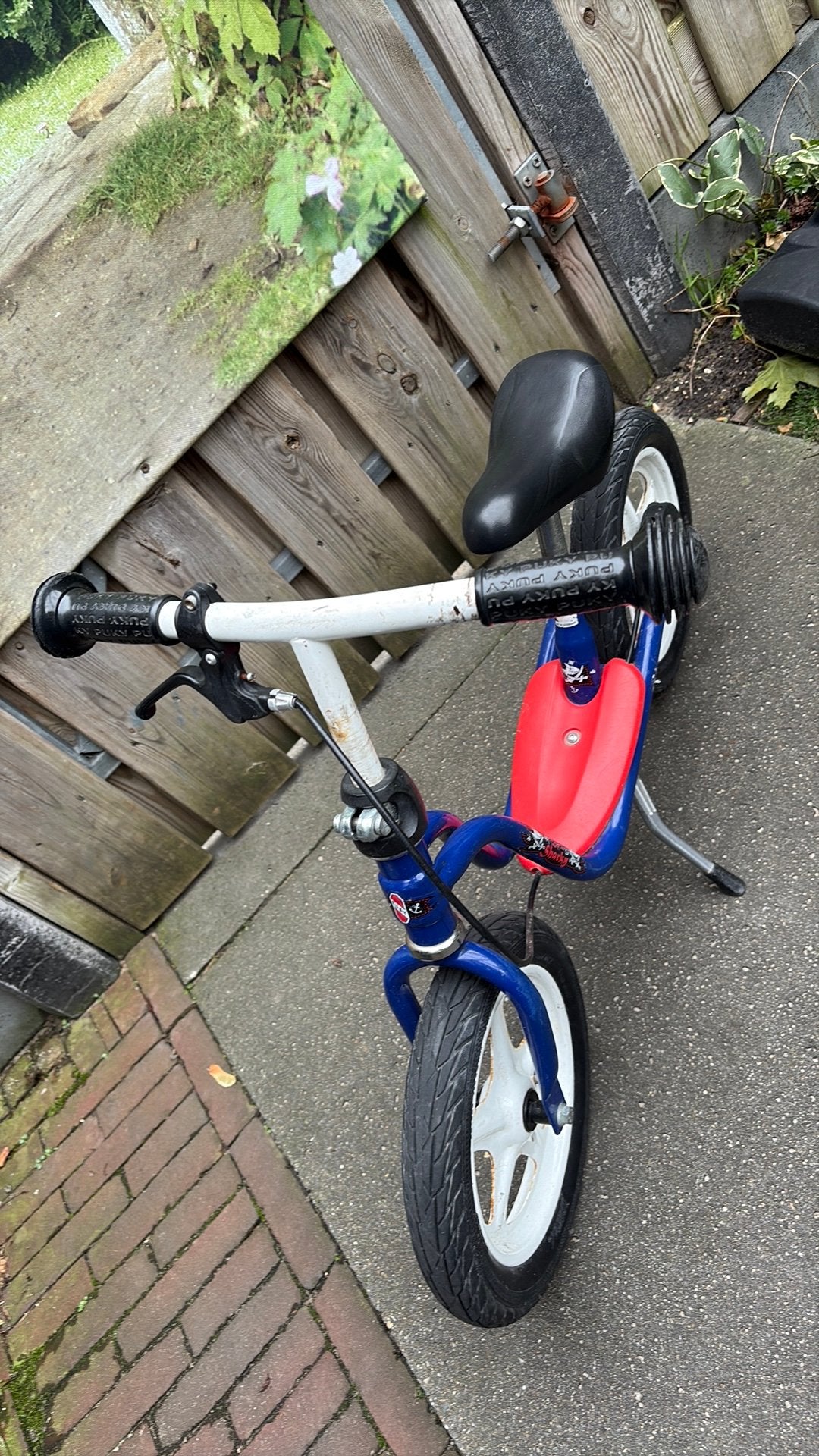 Loopfiets, Ophalen, Gebruikt