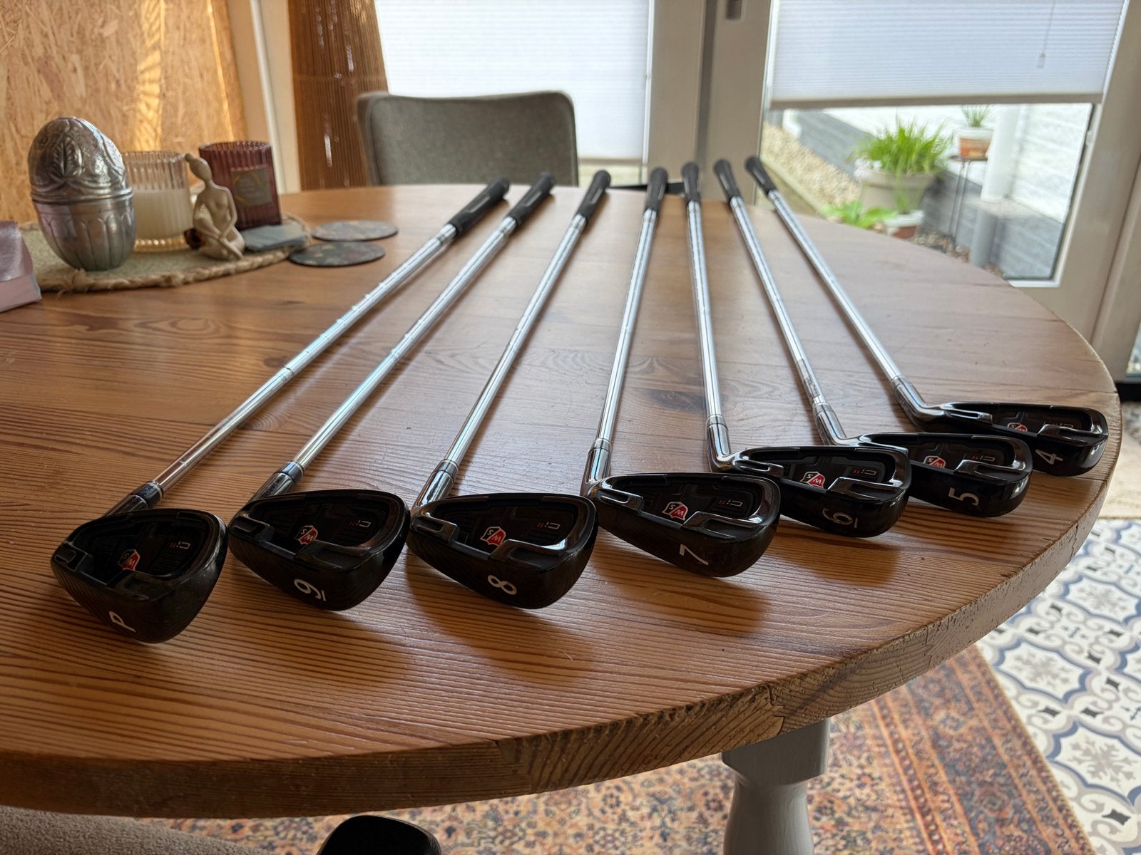 Wilson Ci11 ijzerset 4-P - True Temper Flighted TX shaft, Sport en Fitness, Golf, Ophalen of Verzenden, Gebruikt, Set, Overige merken