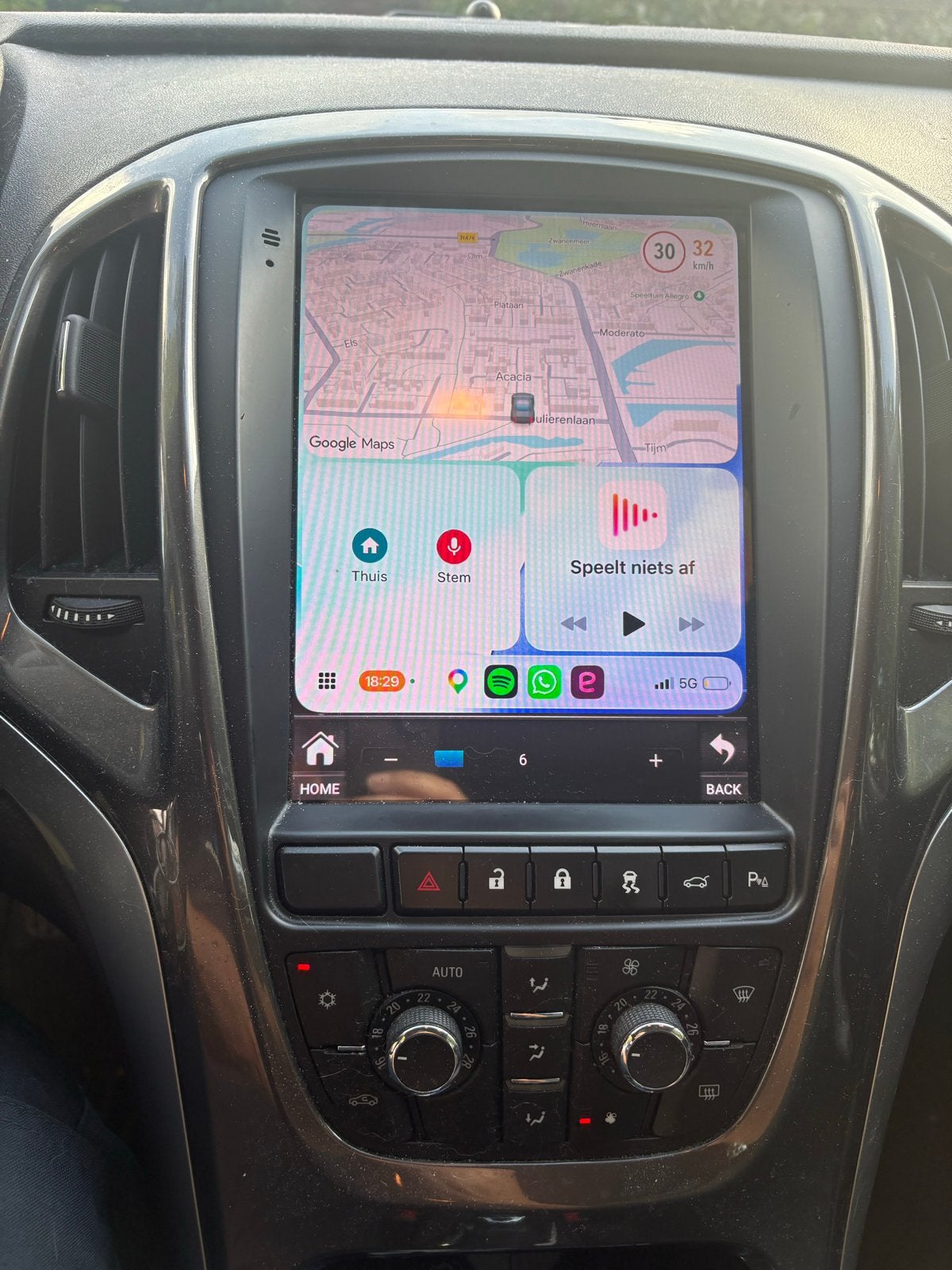 Opel Astra J Android Radio met Tesla-stijl Scherm, Ophalen of Verzenden, Gebruikt