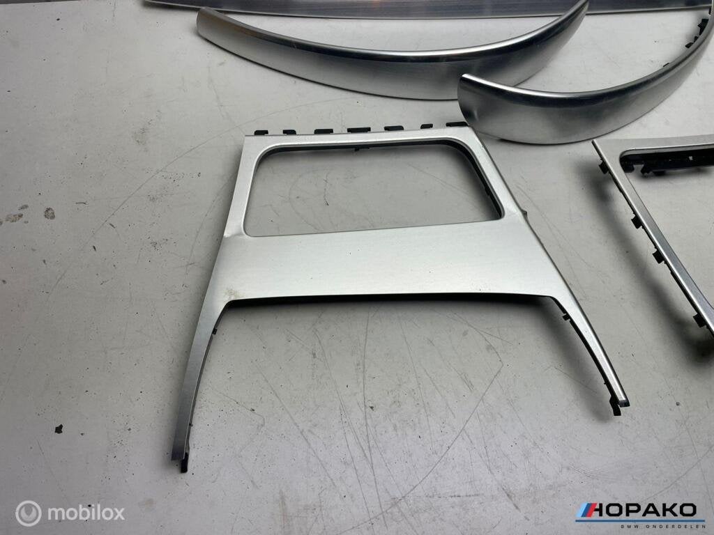 Interieurlijsten set BMW 1 serie E81 E82 E87 E87 M brushed, Gebruikt, Einsteinlaan 5 rijswijk, Bmw, Ophalen of Verzenden