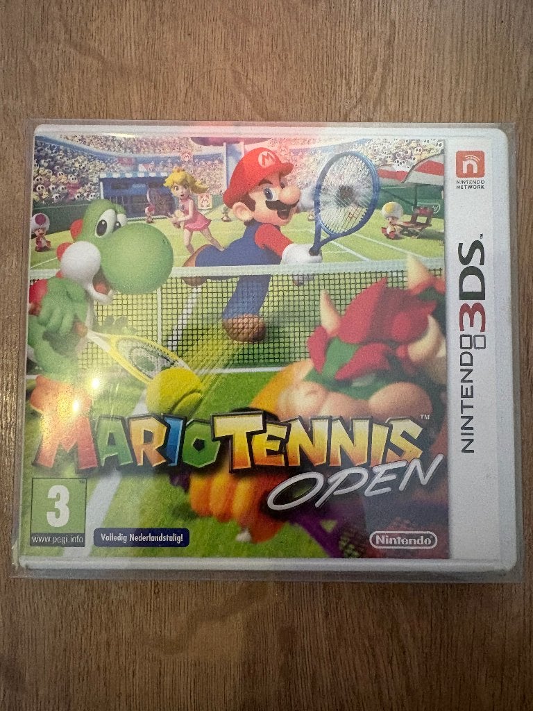 Mario Tennis Open Nintendo 3DS Compleet CIB, Spelcomputers en Games, Ophalen of Verzenden, Zo goed als nieuw, Sport, 3 spelers of meer