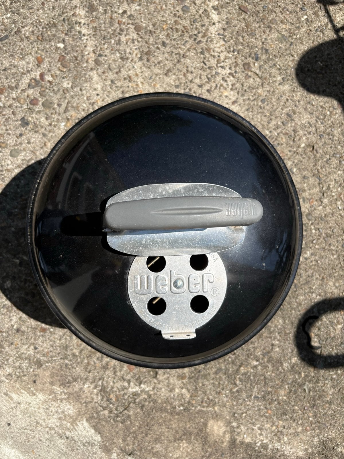 Weber Tafelmodel BBQ + Tools, Ophalen, Gebruikt