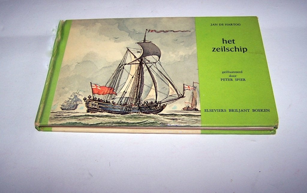 Het Zeilschip-Jan de Hartog. 1965. Hardcover. Zeldzaam., Ophalen of Verzenden, Zo goed als nieuw, Zeilboot, Boek of Tijdschrift
