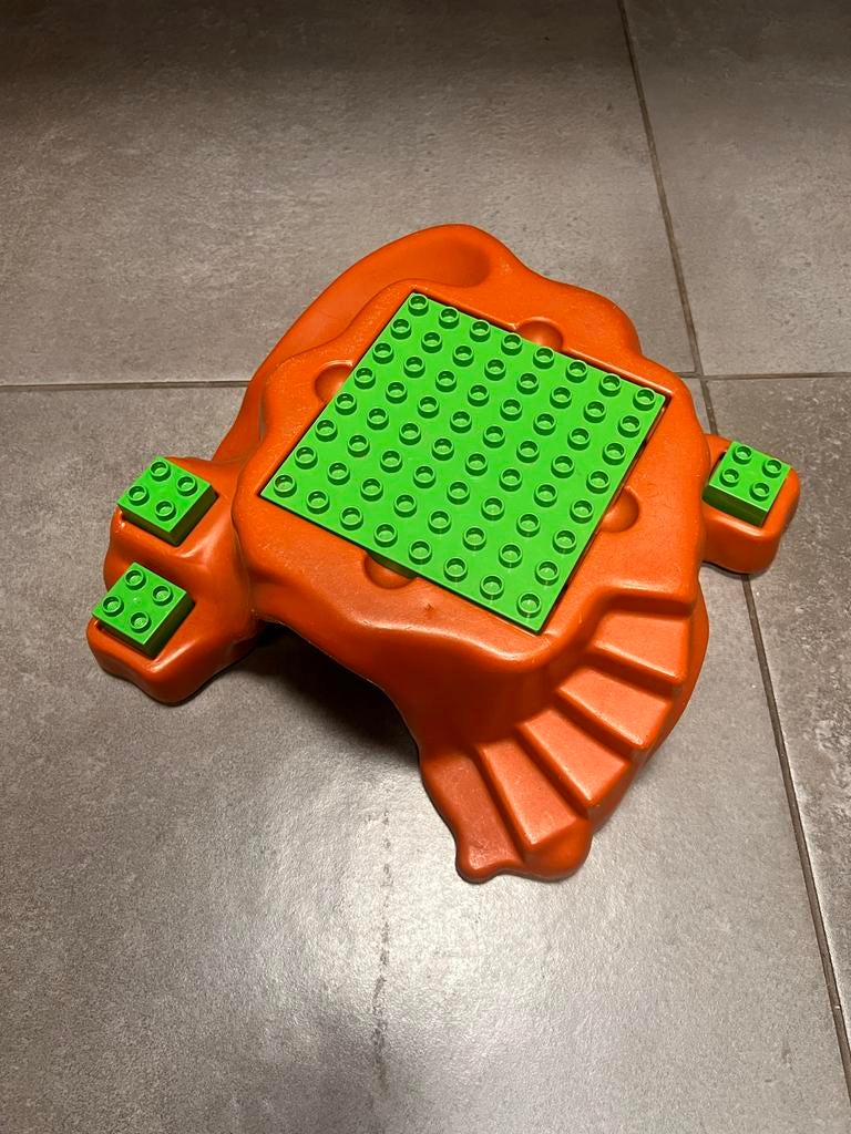 Duplo Vintage grot met plateau en blokjes, Ophalen of Verzenden, Gebruikt, Duplo