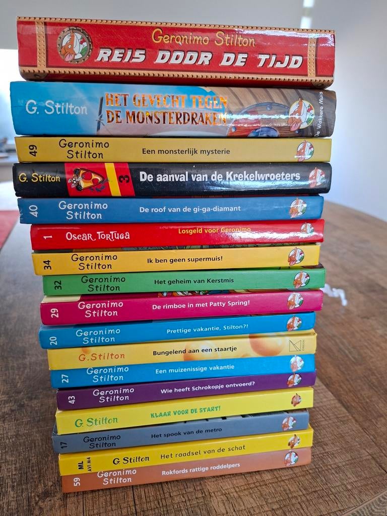 Geronimo Stilton, Ophalen of Verzenden, Zo goed als nieuw, Fictie algemeen