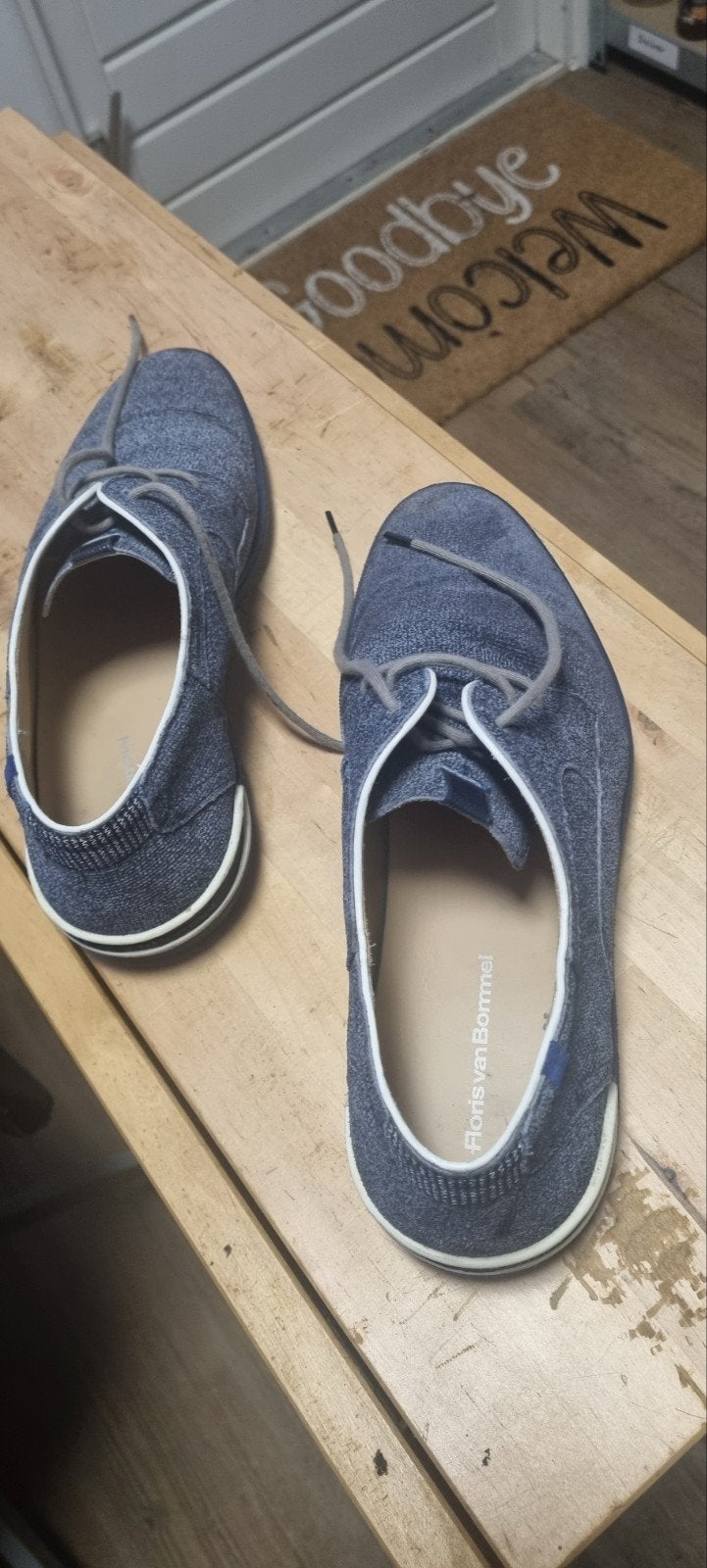 Floris van Bommel sneakers maat 9 (43), Blauw, Floris van Bommel, Ophalen of Verzenden, Sneakers of Gympen