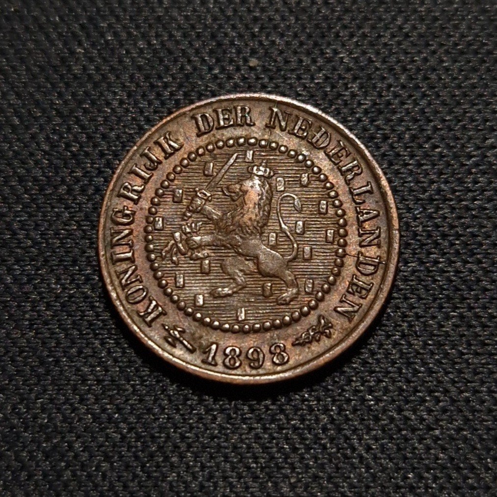 1/2 cent 1898 moeilijk jaar, Verzenden, Koningin Wilhelmina, Overige waardes, Losse munt