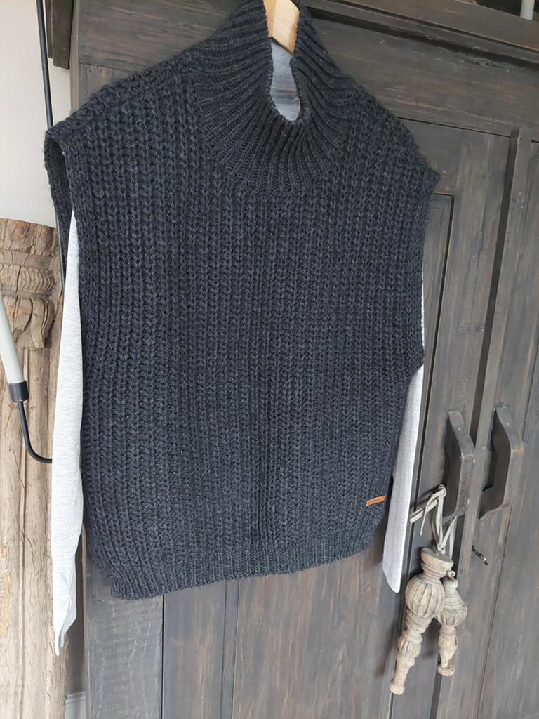Antraciet kleur spencer van Moscow maat L, Kleding | Dames, Maat 42/44 (L), Ophalen of Verzenden, Grijs, Moscow
