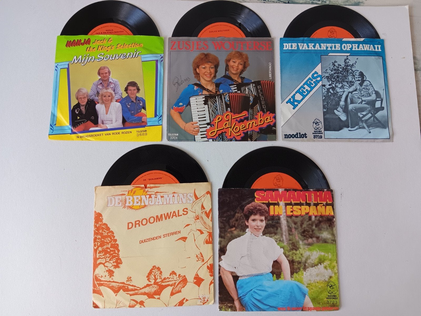 telstar singles, Cd's en Dvd's, Ophalen of Verzenden, Gebruikt, Nederlandstalig