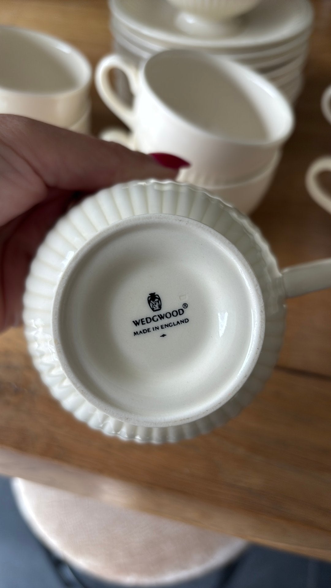 Wedgwood, Ophalen