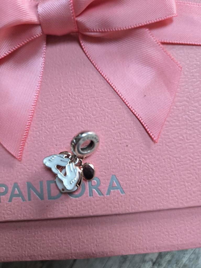 Pandora bedel, Ophalen of Verzenden, Zo goed als nieuw, Zilver, Pandora