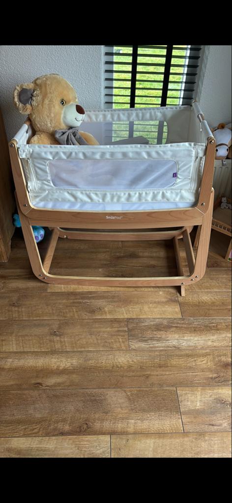 SnüzPod Co-Sleeper Wieg - Zo goed als nieuw, Kinderen en Baby's, Babywiegjes en Ledikanten, Ophalen, Zo goed als nieuw, Wieg